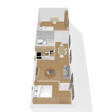 Le Golden Garden - Homy Apartment *