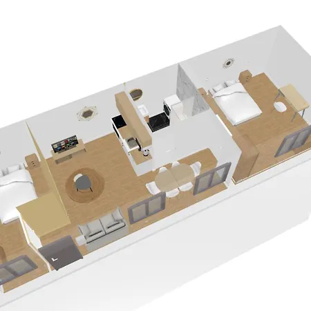 Apartamento Le Golden Garden - Homy